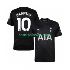 Camisolas de futebol Tottenham Hotspur Maddison 10 Equipamento Alternativa 2025/26 Manga Curta